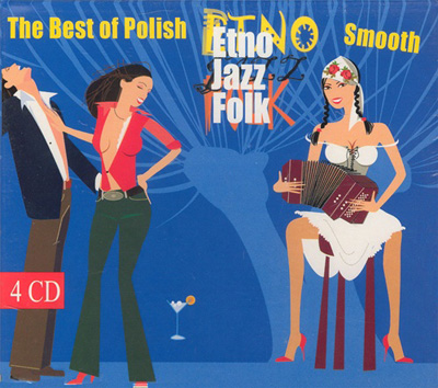 Okładka albumu Etno Jazz Folk przedstawiająca muzyków.